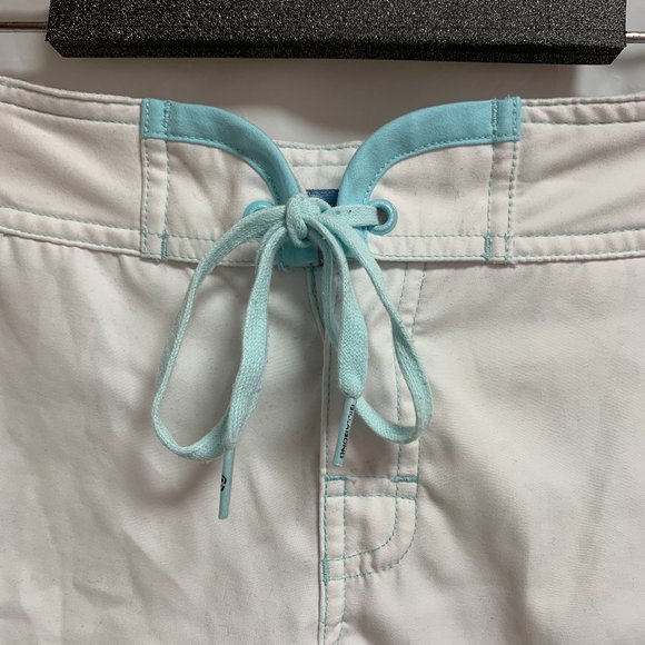 Billabong White & Blue Board Shorts Swim Trunks Men Size 7 - Picture 2 of 8